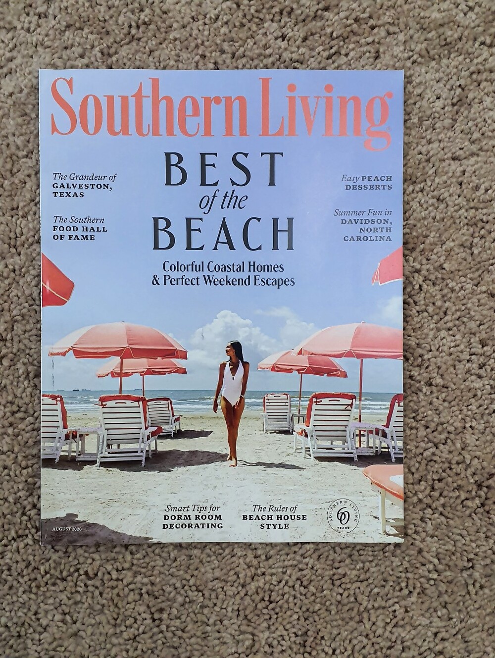 Southern Living Magazine Lot Of 1 Aug 2026 Issues For Recipe Collectors